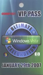 Windows Vista Launch Party